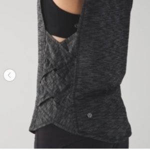 Lululemon side braid muscle tank